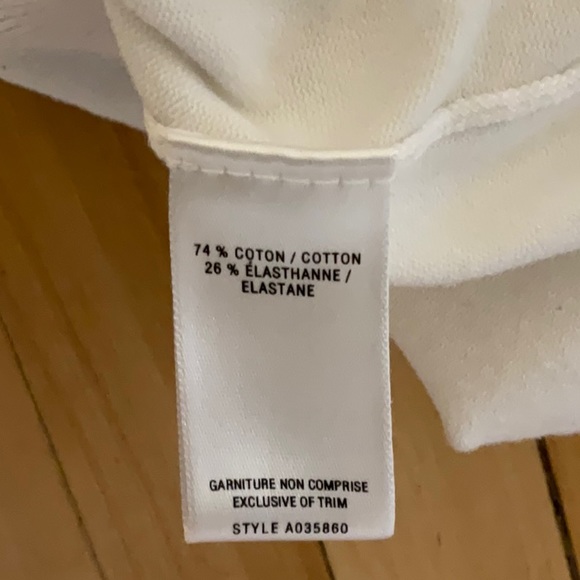 White cardigan, 3/4 length sleeves, vintage style - Picture 4 of 5